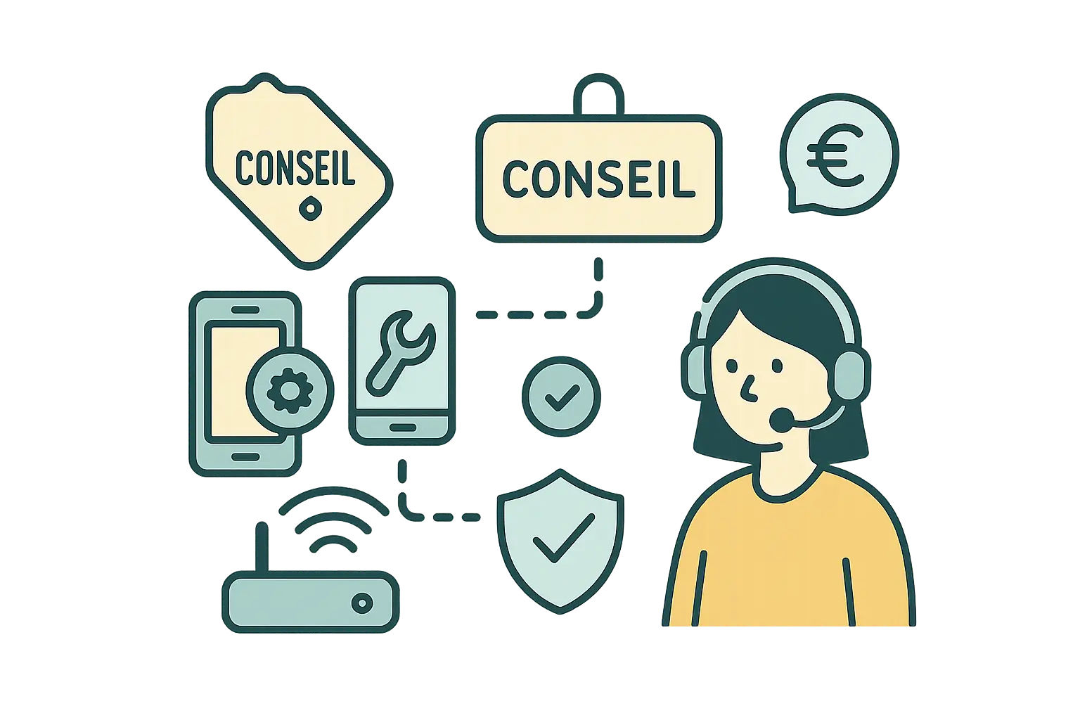 Aide au numérique : accompagnement pour smartphones, tablettes et périphériques
